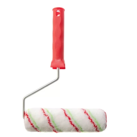 Валик &quot;Эмали&quot; , 180 мм, ворс 12 мм, D - 36 мм, D ручки - 6 мм, полиамид, полиакрил Сибртех 80200 купить в Тюмени