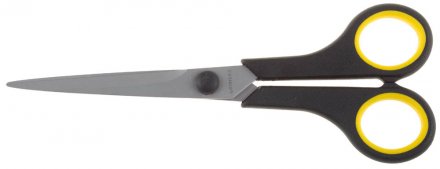 Ножницы STAYER &quot;MASTER&quot; хозяйственные, двухкомпонентные ручки, 175мм 40465-18 купить в Тюмени