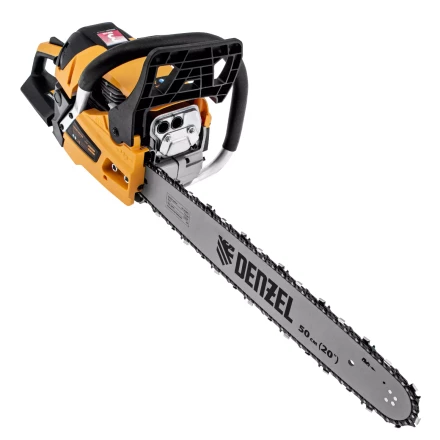 Пила цепная бензиновая Denzel DS-5820, шина 50 см, 58 см3, 3.6 л.с, шаг 0,325, паз 1,5 мм, 76 звеньев 95238 купить в Тюмени