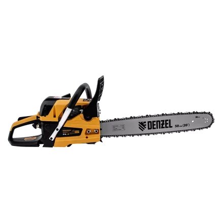 Пила цепная бензиновая Denzel DS-5820, шина 50 см, 58 см3, 3.6 л.с, шаг 0,325, паз 1,5 мм, 76 звеньев 95238 купить в Тюмени