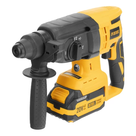 Перфоратор аккумуляторный бесщет. RHH-BL-20-28, 3 Дж, Li-Ion, 20 В// Denzel 26707 купить в Тюмени