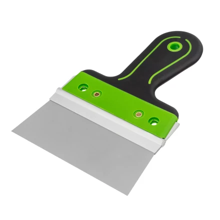 Шпатель фасадный Сибртех, нержавеющая сталь 420S45, 150 мм, 2-компонентная ручка, 85590 купить в Тюмени