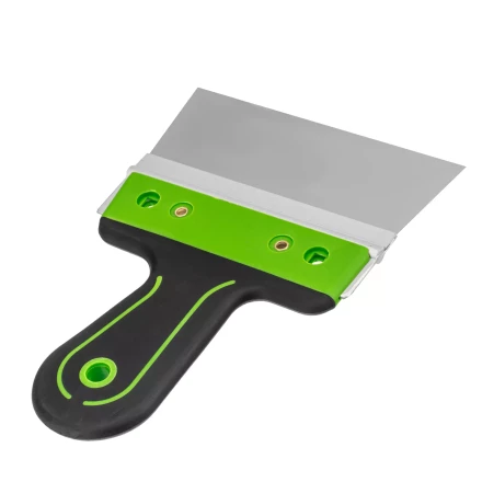 Шпатель фасадный Сибртех, нержавеющая сталь 420S45, 150 мм, 2-компонентная ручка, 85590 купить в Тюмени