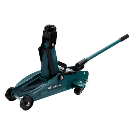 Домкрат гидравлический подкатной Сибртех 50833, 2 т, 127-330 мм, в пласт. кейсе купить в Тюмени