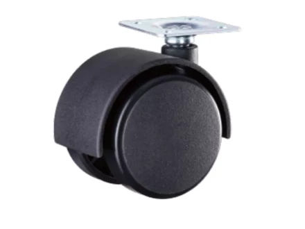 Колесо мебельное поворотное TWP 30 30 мм с площадкой 1027266 купить в Тюмени