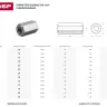 Гайка ЗУБР "МАСТЕР" переходная, DIN 6334, оцинкованная, M10, 5кг 303750-10 купить в Тюмени