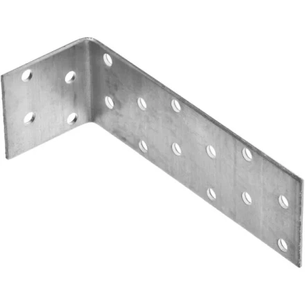 Крепежный угол ЗУБР &quot;МАСТЕР&quot; анкерный, 40х120х40мм, 1шт 310226-040-120 купить в Тюмени