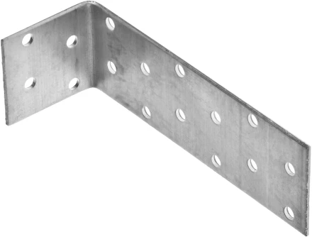 Крепежный угол ЗУБР &quot;МАСТЕР&quot; анкерный, 40х120х40мм, 1шт 310226-040-120 купить в Тюмени