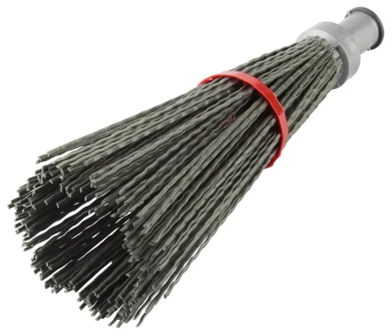 Метла синтетическая круглая, усиленная 39223 купить в Тюмени