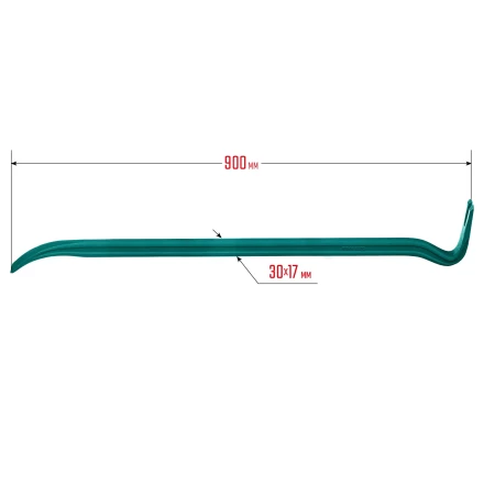 Лом-гвоздодер 21900-90 купить в Тюмени