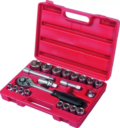 Набор слесарно-монтажный с квадратом 1/2&quot;, 21 предм  MATRIX MASTER 13521 купить в Тюмени