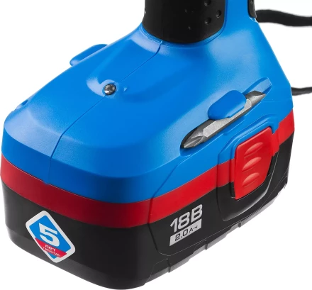 Дрель-шуруповерт 2 АКБ ЗДА-18-2 КИН20 серия ПРОФЕССИОНАЛ купить в Тюмени