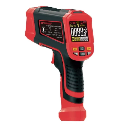Лазерный бесконтактный цифровой пирометр КВТ KT 655 до 1380°C (87247) купить в Тюмени