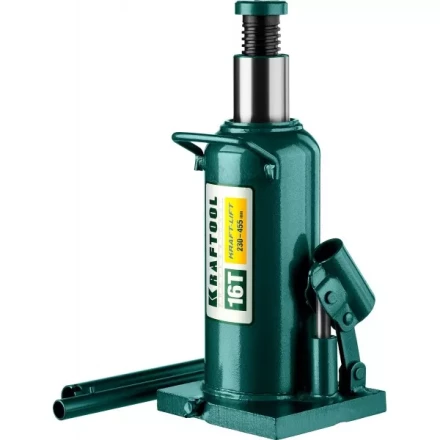 Домкрат гидравлический бутылочный &quot;Kraft-Lift&quot;, сварной, 16т, 230-455мм, KRAFTOOL 43462-16 43462-16_z01 купить в Тюмени