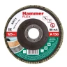 Круг Лепестковый Торцевой (КЛТ) HAMMER КЛТ 1 Ф125х22 Р150 213-023 купить в Тюмени