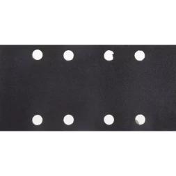 Лист шлиф. универсал. URAGAN &quot;Оптимален для твердых пород дерева&quot; 8 отверстий по линии, для ПШМ, P120, 80х166мм, 10шт 907-22101-120-10