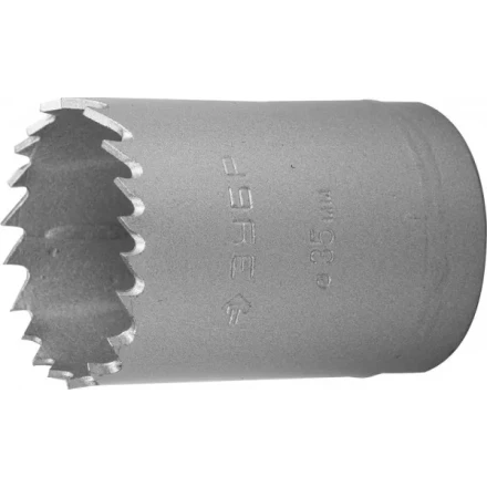 Коронка ЗУБР "ЭКСПЕРТ" биметаллическая, быстрорежущая сталь, глубина сверления до 38мм, d-38мм 29531-038_z01 купить в Тюмени