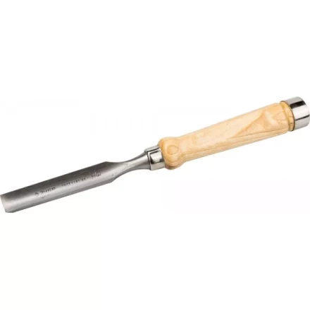 Стамеска-долото ЗУБР &quot;ЭКСПЕРТ&quot; полукруглая с деревянной ручкой, хромованадиевая сталь, 20мм 1822-20_z01 купить в Тюмени