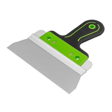 Шпатель фасадный Сибртех , нержавеющая сталь 420S45, 200 мм, 2-компонентная ручка, 85591 купить в Тюмени