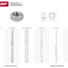 Гайка ГОСТ 5927-70, M5, 45 шт, кл. пр. 6, оцинкованная, ЗУБР 303556-05 купить в Тюмени