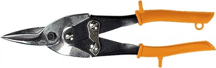 Ножницы по металлу, 250 мм, пряморежущие,  обливные рукоятки SPARTA 783155 купить в Тюмени