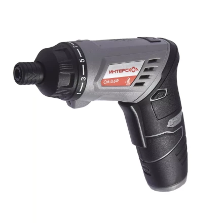 Отвертка-трансформер + фонарь ИНТЕРСКОЛ ОА-3,6Ф аккумуляторная (Li-ion, кейс) купить в Тюмени
