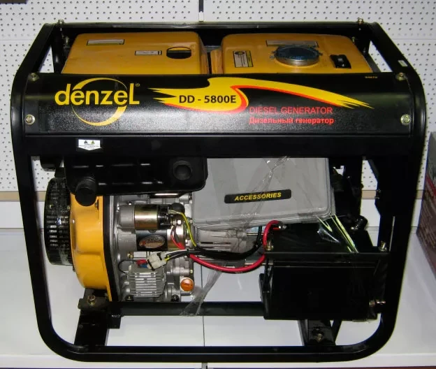 Генератор дизельный DENZEL DD5800Е 94670 купить в Тюмени