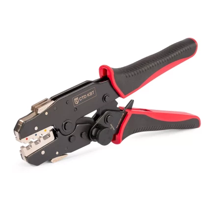 Пресс-клещи КВТ CTD+5 с механизмом быстрой смены матриц: комплект из 5 шт. для опрессовки (набор) (101859) купить в Тюмени