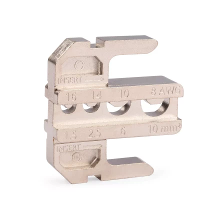 Пресс-клещи КВТ CTD+5 с механизмом быстрой смены матриц: комплект из 5 шт. для опрессовки (набор) (101859) купить в Тюмени