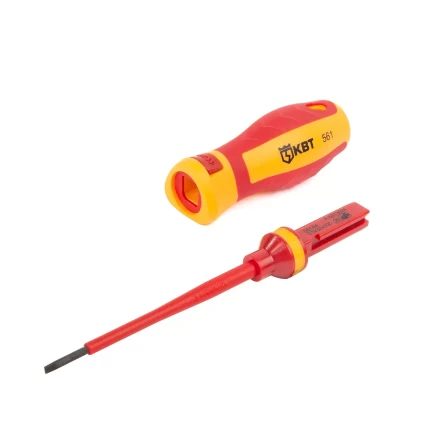 Набор диэлектрического инструмента электрика КВТ НИИ-22, 12 предметов (88962) купить в Тюмени