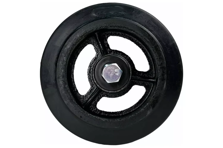 Большегрузное колесо на ось  HITCH 152*60 резина черная D63 (SZ085020) купить в Тюмени