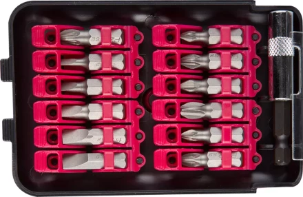 Набор ЗУБР: Биты РАКЕТА кованые в пластиковом боксе, 12шт 26600-H12 купить в Тюмени