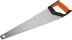 Ножовка по дереву (пила) MIRAX Universal 450 мм, 5 TPI, рез вдоль и поперек волокон, для крупных и средних заготовок 1502-47_z01 купить в Тюмени