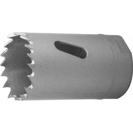 Коронка ЗУБР "ЭКСПЕРТ" биметаллическая, быстрорежущая сталь, глубина сверления до 38мм, d-32мм 29531-032_z01 купить в Тюмени