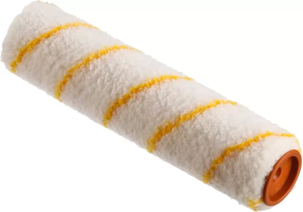 Ролик малярный сменный ЗУБР &quot;ОПТИМА -ГИРПАИНТ&quot;, все виды ЛКМ, для ровных поверхностей, полиэстр, ворс 12 мм, бюгель 6 мм, 40х240мм 02516-24 купить в Тюмени