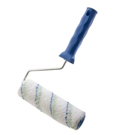 Валик &quot;Водные краски&quot;, 180 мм, ворс 12 мм, D - 36 мм, D ручки - 6 мм, полиэстер Сибртех 80192 купить в Тюмени