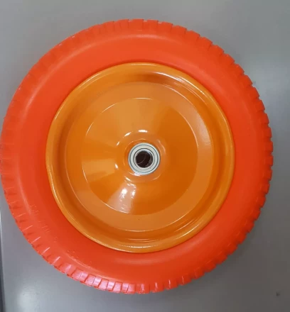 Колесо полиуретановое 3.00-8 длина оси 90мм подшипник 16мм Palisad 68975 купить в Тюмени