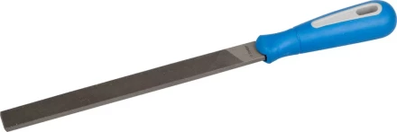 Напильник ЗУБР &quot;ПРОФЕССИОНАЛ&quot; плоский, двухкомпонентная рукоятка, № 2, 200мм 1611-20-2 купить в Тюмени