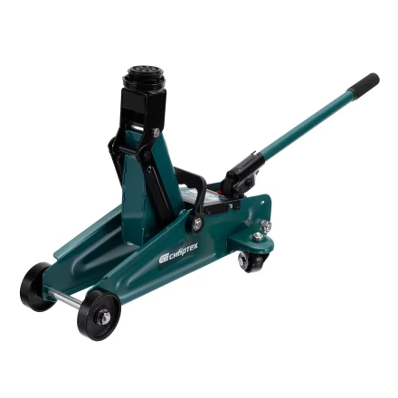 Домкрат гидравлический подкатной Сибртех 50835, 2 т, 135-320 мм, в пласт. кейсе купить в Тюмени