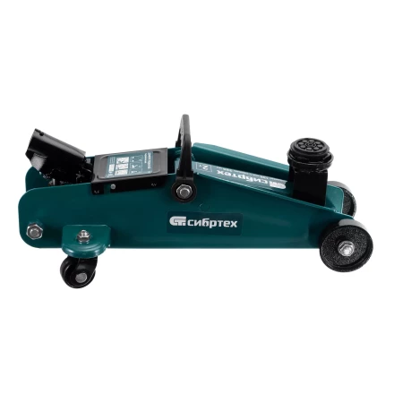 Домкрат гидравлический подкатной Сибртех 50835, 2 т, 135-320 мм, в пласт. кейсе купить в Тюмени