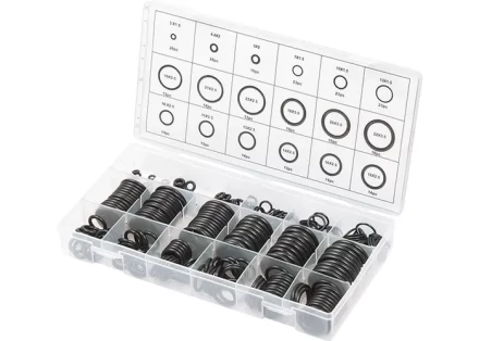 Набор резиновых уплотнительных прокладок D 3 - 23 мм 279 предметов СИБРТЕХ 47598 купить в Тюмени