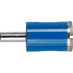 Сверло ЗУБР алмазное трубчатое по стеклу, зерно 100, 20мм 29860-20