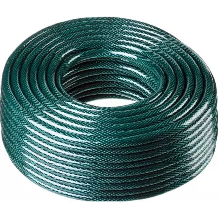 Шланг РОСТОК КЛАССИК поливочный, 15 атм., армированный, 3-х слойный, 1/2&quot;х50м 40308-1/2-50 купить в Тюмени