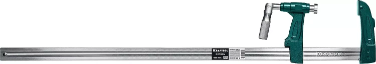 Струбцина KRAFTOOL EXTREM тип F, с мультипликаторной прижимной втулкой 32013-125-1000 купить в Тюмени