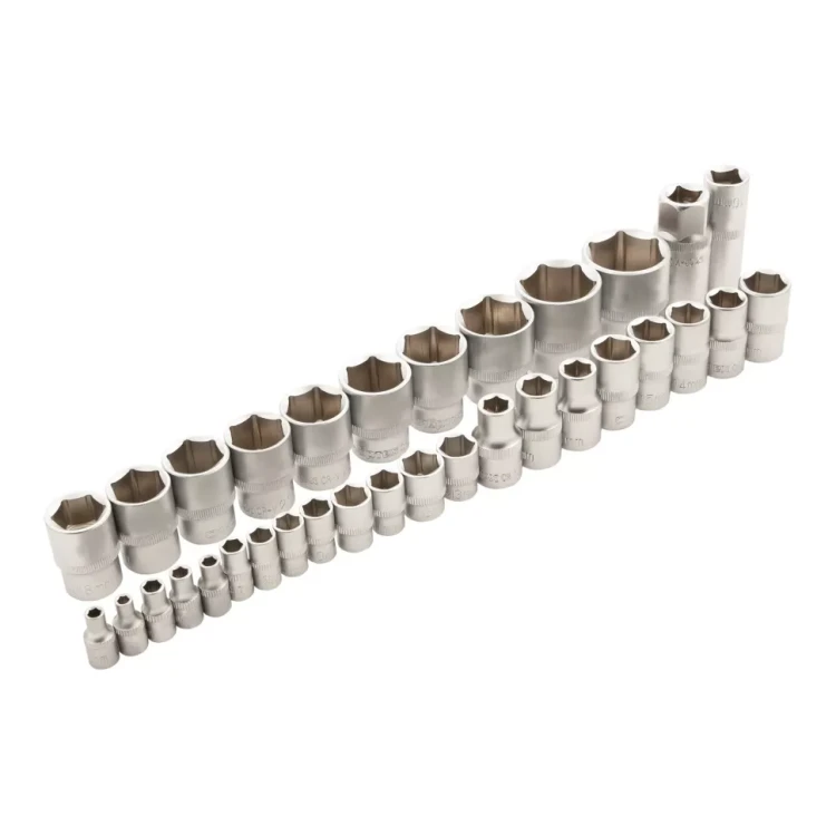 Набор инструментов 94 предмета, CrV, 1/2", 1/4" Сибртех 13509 купить в Тюмени