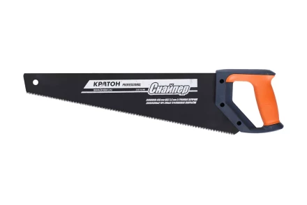Ножовка Кратон PROFESSIONAL 450мм шаг 2,5мм 3-гран. зуб. ТВЧ 2 03 12 001 купить в Тюмени