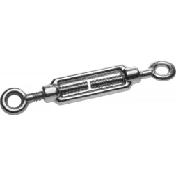 Талреп ЗУБР "ПРОФЕССИОНАЛ" DIN 1480, кольцо-кольцо, оцинкованный, кованая натяжная муфта, М8, 10 шт 4-304375-08