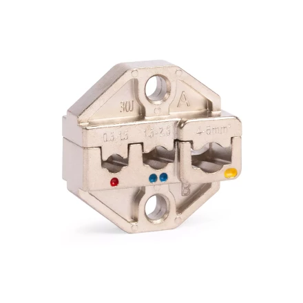 Универсальный набор инструментов КВТ СКМ-1 для опрессовки и снятия изоляции с отверткой для замены матриц (102351) купить в Тюмени