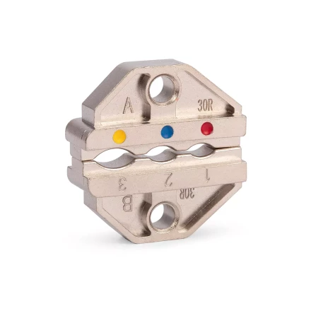 Универсальный набор инструментов КВТ СКМ-1 для опрессовки и снятия изоляции с отверткой для замены матриц (102351) купить в Тюмени