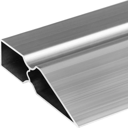 Правило ЗУБР алюминиевое, профиль &quot;ДВУХВАТ&quot; с ребром жесткости, 3м 10721-3.0 купить в Тюмени